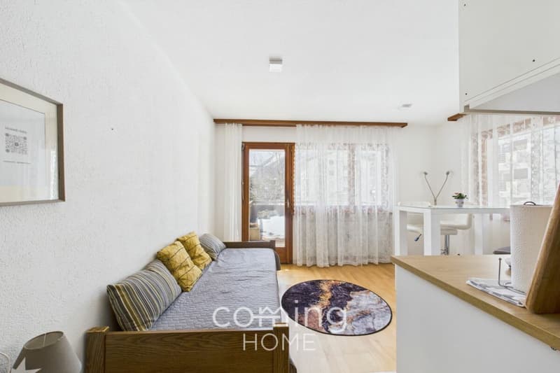 Appartement 2,5 pièces rénové avec vue sur les montagnes à Saas-Grund (6)