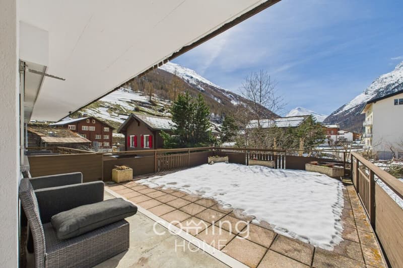 Appartement 2,5 pièces rénové avec vue sur les montagnes à Saas-Grund (7)