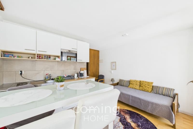 Appartement 2,5 pièces rénové avec vue sur les montagnes à Saas-Grund (2)