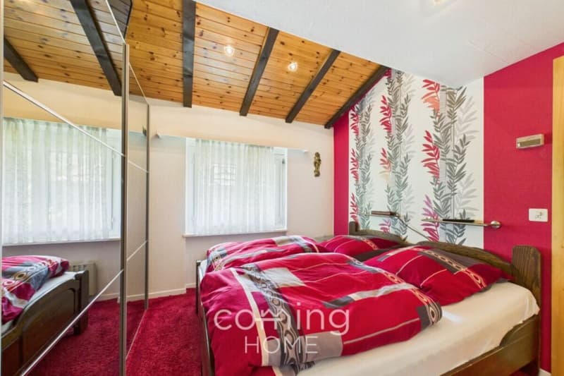 Vivere con vista sulla montagna a Saas-Grund - Appartamento di 2,5 locali con caminetto e balcone (7)