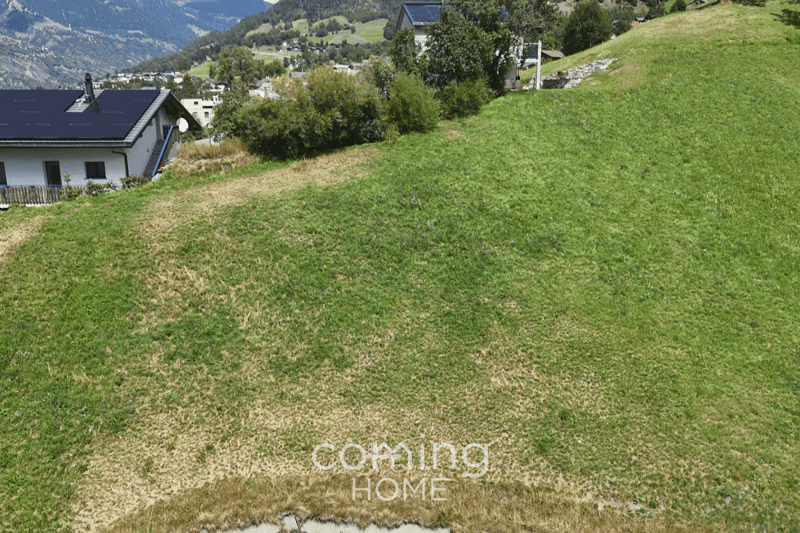 Terrain à bâtir rare à Ried-Brig - 809 m², entièrement viabilisé, avec vue sur les montagnes valaisannes (3)
