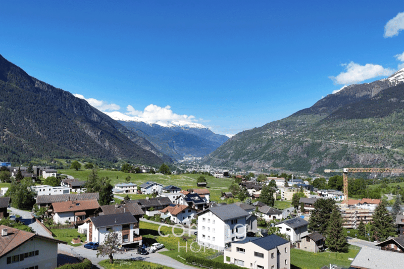 Terrain à bâtir rare à Ried-Brig - 809 m², entièrement viabilisé, avec vue sur les montagnes valaisannes (4)