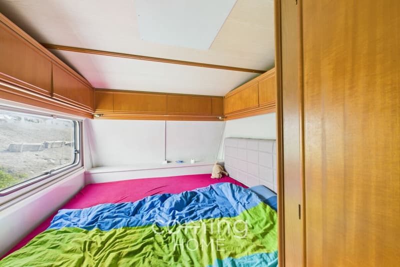 Cozy mobile home in Raron - garden area, modern kitchen, and summer by the pool (7)