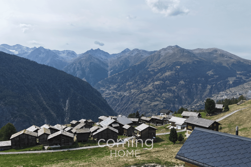 651 m² of building land in Gspon?an alpine mountain setting with stunning panoramic views (3)