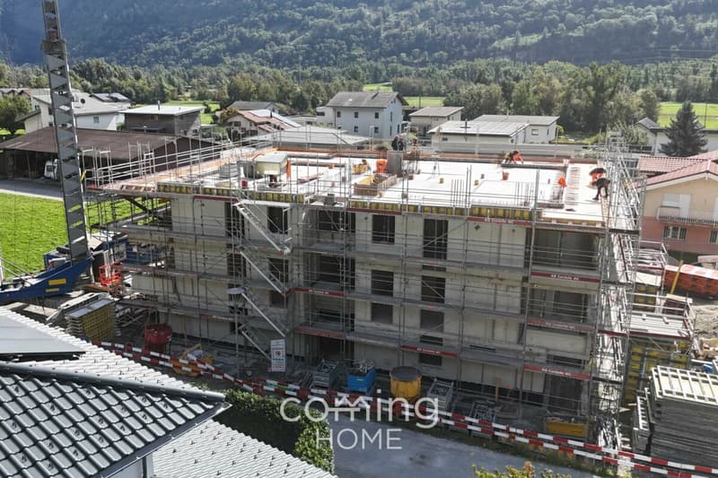 Nachhaltig, grosszügig und mit Bergblick - 5.5-Zimmer-Neubauwohnung in Niedergesteln (9)