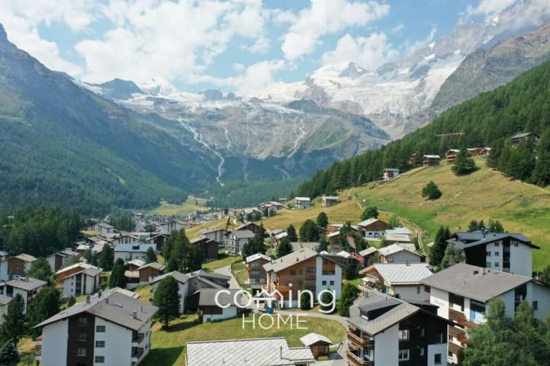Building lot in Saas-Fee?sunny, car-free, and with unobstructed views of the Valais four-thousanders (3)