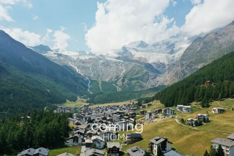 Building lot in Saas-Fee?sunny, car-free, and with unobstructed views of the Valais four-thousanders (2)