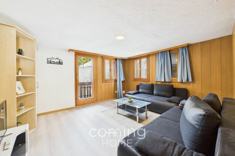 Two balconies, mountain views, and plenty of natural light?a 3.5-room apartment in Saas-Grund (2)
