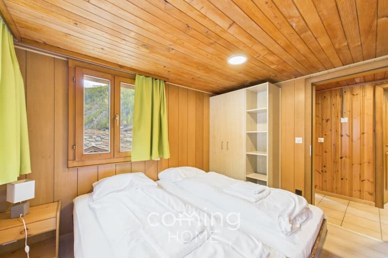 Appartamento di 3,5 locali accogliente a Saas-Grund - Vista sulla montagna, due balconi e molto sole (8)
