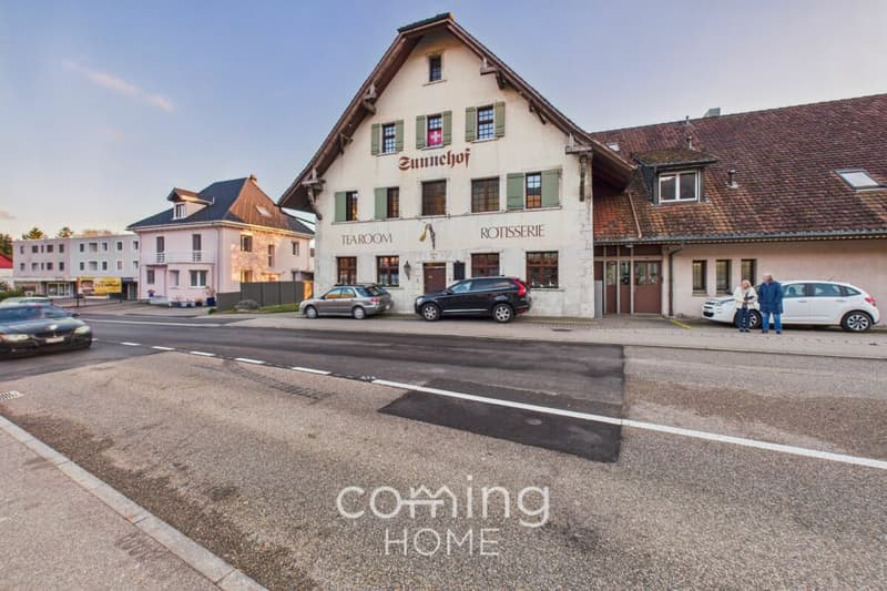 Appartement mansardé à Oensingen : chaleureux, avec un grenier aménageable et situé au calme en centre-ville (10)