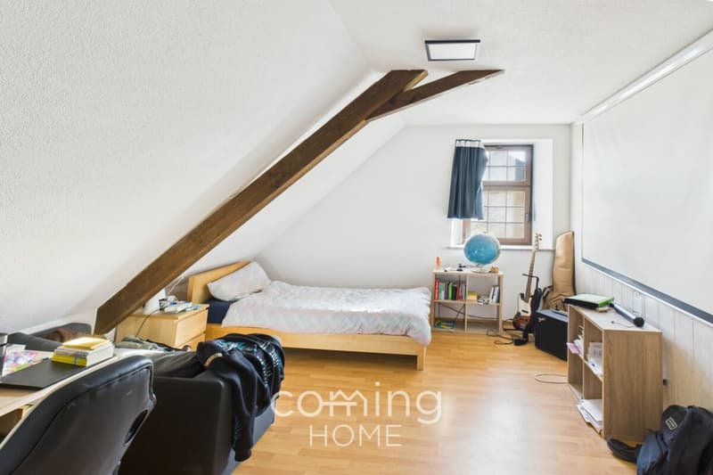 Appartement mansardé à Oensingen : chaleureux, avec un grenier aménageable et situé au calme en centre-ville (6)