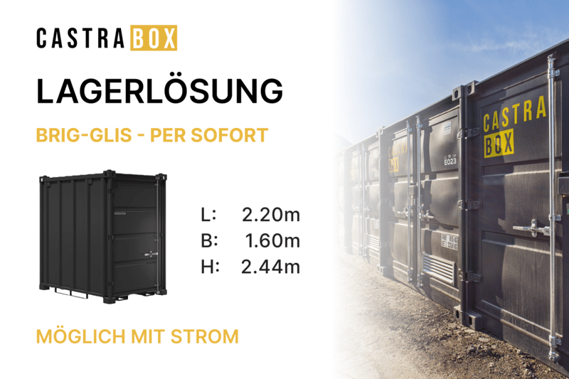 NEU Lagerlösung Castrabox mieten in Brig Glis (1)