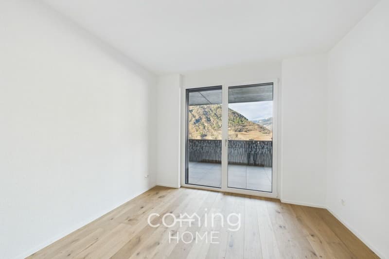 Visp - Helle 4.5-Zimmer-Neubauwohnung mit Talblick im Wohnensemble Teelwald (9)