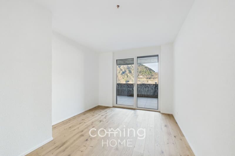 Visp - Helle 4.5-Zimmer-Neubauwohnung mit Talblick im Wohnensemble Teelwald (10)