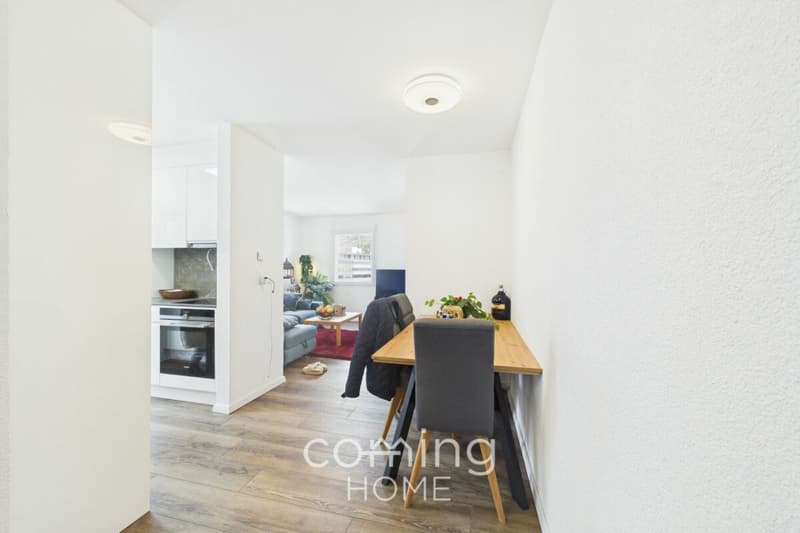 Klein, aber fein - renovierte 2.5-Zimmer-Wohnung mit Lift und Bodenheizung in Visp (3)