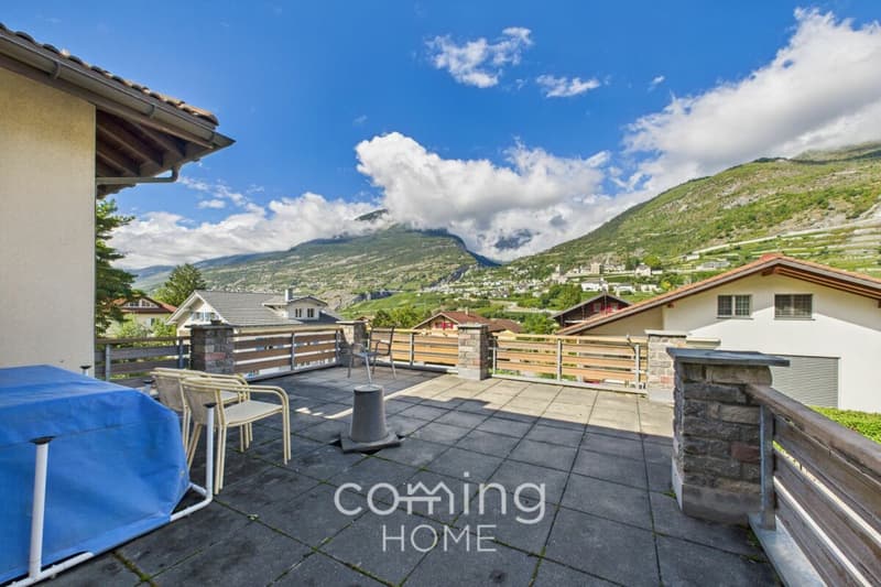 Molto spazio dentro e fuori - Casa unifamiliare con terrazza e vista sulla montagna a Susten (4)
