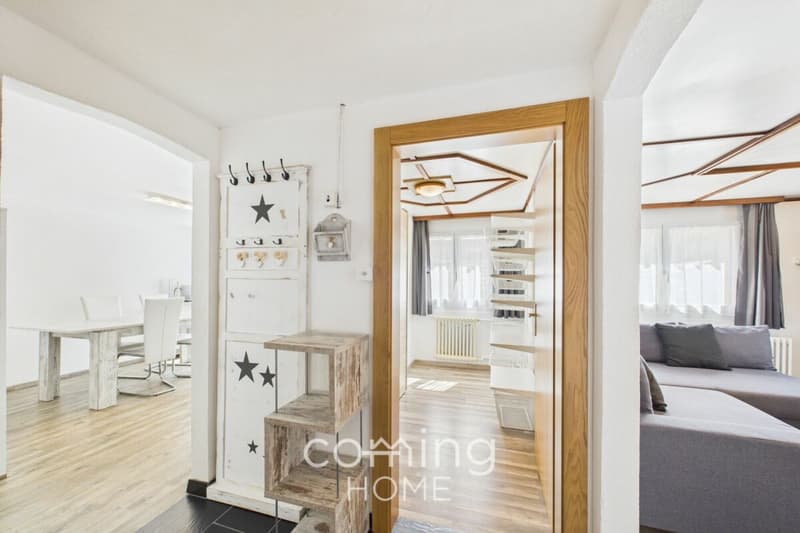Seconda casa nella valle di Saas - appartamento ristrutturato di 2,5 locali in posizione soleggiata a Saas-Balen (7)