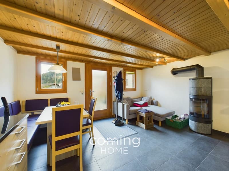 Ferienchalet im Fieschertal - gemütlich, mit Cheminée und Bergsicht nahe dem Aletschgebiet (4)