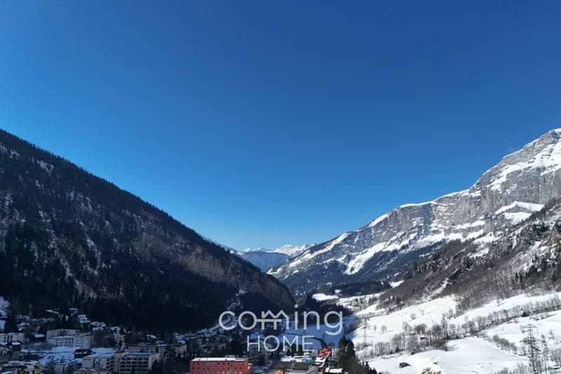 Appartement 3,5 pièces entièrement rénové à Loèche-les-Bains - Rez-de-chaussée ensoleillé avec panorama alpin (11)