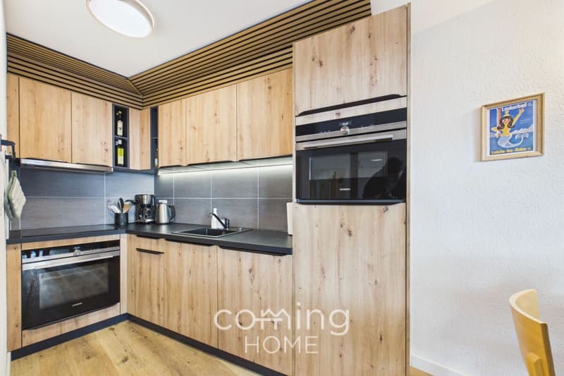 Appartement 3,5 pièces entièrement rénové à Loèche-les-Bains - Rez-de-chaussée ensoleillé avec panorama alpin (3)