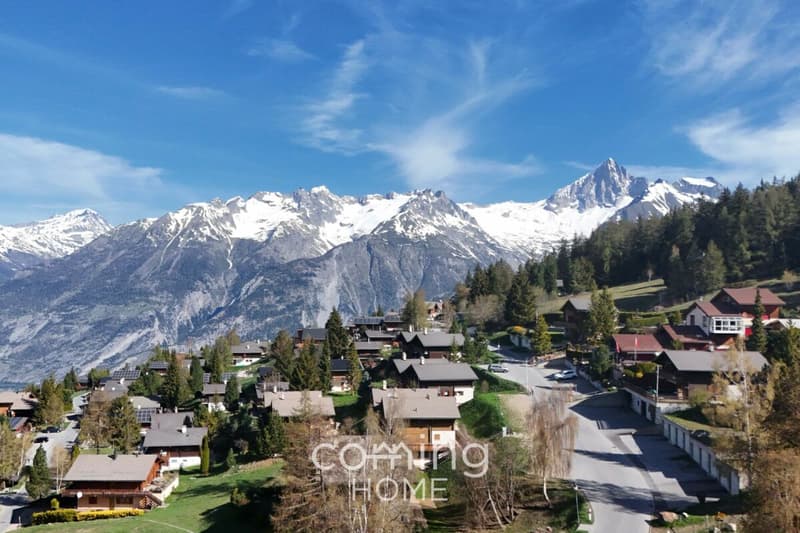 Two residential units and a reserve of building land - Chalet with mountain views in sunny Bürchen (6)