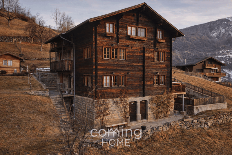 Exclusive chalet apartment in Törbel - 3.5 rooms, spacious rooms & stunning mountain views (12)