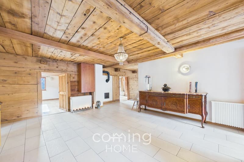 Exclusive chalet apartment in Törbel - 3.5 rooms, spacious rooms & stunning mountain views (6)