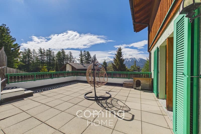 Charming 3.5 room apartment in Jeizinen with mountain views (1)