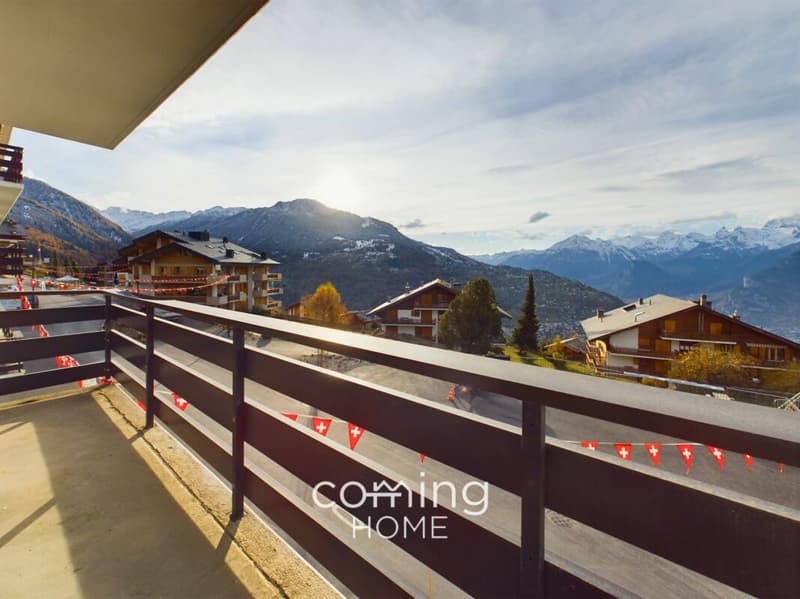 Renovated 2.5-bedroom apartment in Veysonnaz with a garage space right next to the gondola (3)