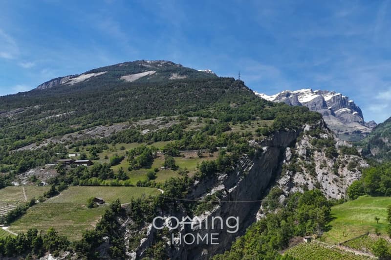Parcello edificabile soleggiato a Leuk con vista meravigliosa - completamente attrezzato (10)