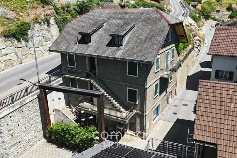 Modernisierte 4-Zimmerwohnung in Eggerberg mit sonnigem Balkon und Bergsicht (12)
