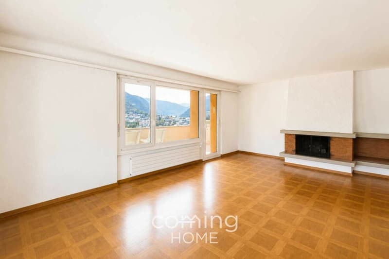 Appartement moderne de 4,5 pièces à Brigue-Glis, avec balcon et vue sur les montagnes (7)