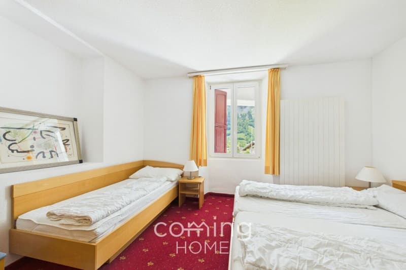 Appartamento di 4,5 locali luminoso a Leukerbad con vista sulla montagna e posizione tranquilla (7)