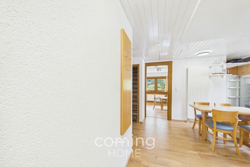 Incantevole appartamento duplex di 4 camere a Leukerbad con panorama alpino (6)