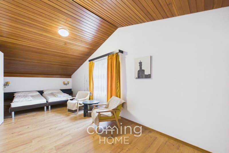 Appartamento di 2,5 locali a Leukerbad con balcone soleggiato e garage sotterranea (6)