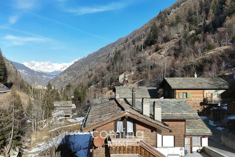 Rückzugsort im Saastal - stilvolles Haus mit Bergpanorama in ruhigem Eisten (13)