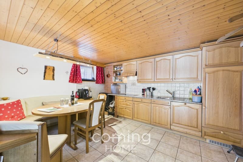 Rückzugsort im Saastal - stilvolles Haus mit Bergpanorama in ruhigem Eisten (2)