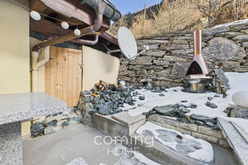 Rückzugsort im Saastal - stilvolles Haus mit Bergpanorama in ruhigem Eisten (11)