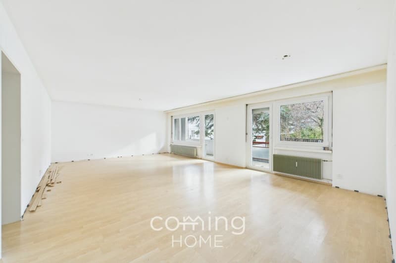 Spacious 4.5-room apartment in the center of Brig - quiet location with mountain views (2)