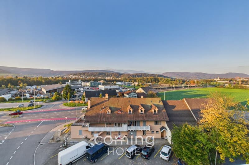 Renovated 4-Room Penthouse Apartment in Wöschnau with Large Terrace and Scenic Views (13)