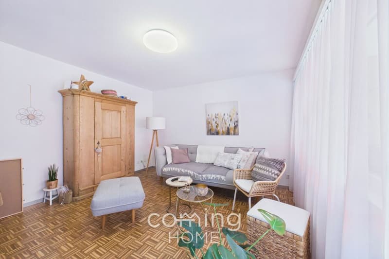 Gepflegte 3.5-Zimmer-Wohnung mit Bergsicht in Visp (2)