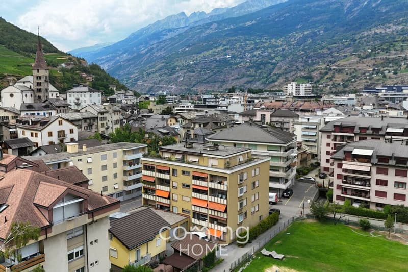 Gepflegte 3.5-Zimmer-Wohnung mit Bergsicht in Visp (10)