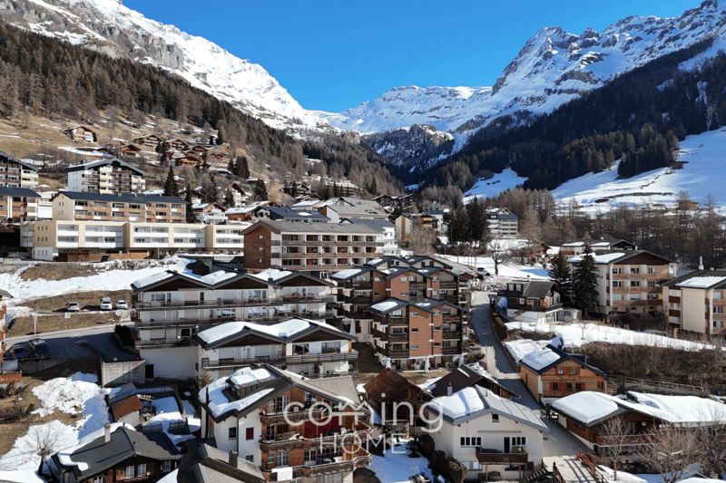 Studio ristrutturato con stile a Leukerbad con panorama alpino e ascensore (8)