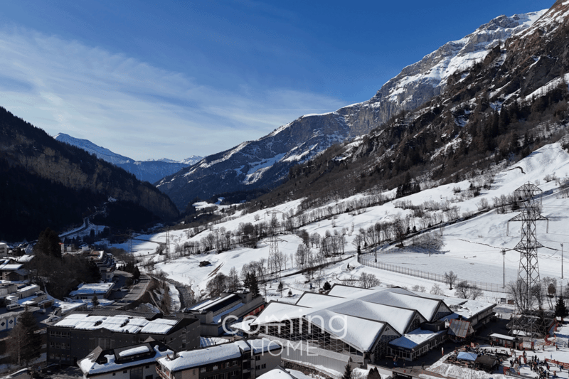 Studio ristrutturato con stile a Leukerbad con panorama alpino e ascensore (3)