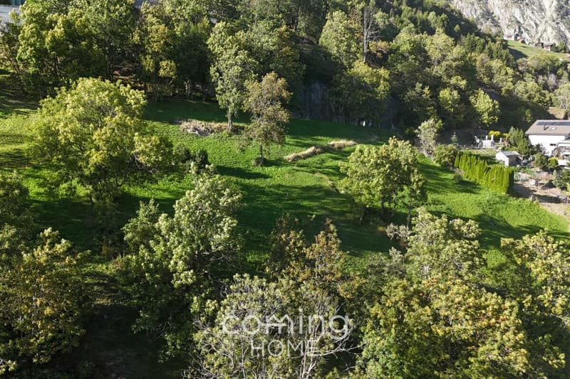 Bauparzelle in Mund - Bauzone W2, Rhonetal-Panorama, 15 Minuten nach Brig (6)