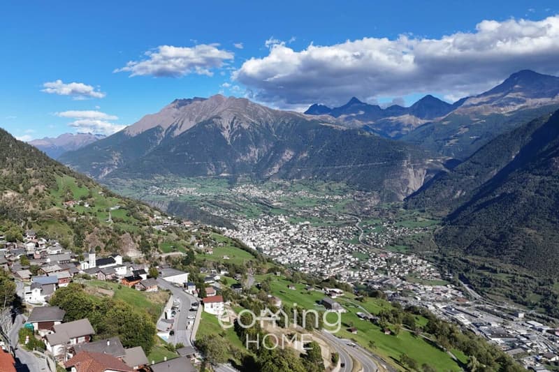Bauparzelle in Mund - Bauzone W2, Rhonetal-Panorama, 15 Minuten nach Brig (8)
