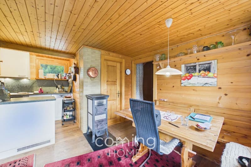 4-Zimmer-Chalet in St. Niklaus - Panoramaaussicht, Cheminée, Zweitwohnsitz möglich (3)