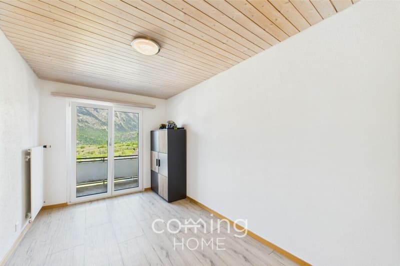 4-Zimmer-Dachwohnung in Ried-Brig - Renoviert, sonnig, mit Bergsicht (9)