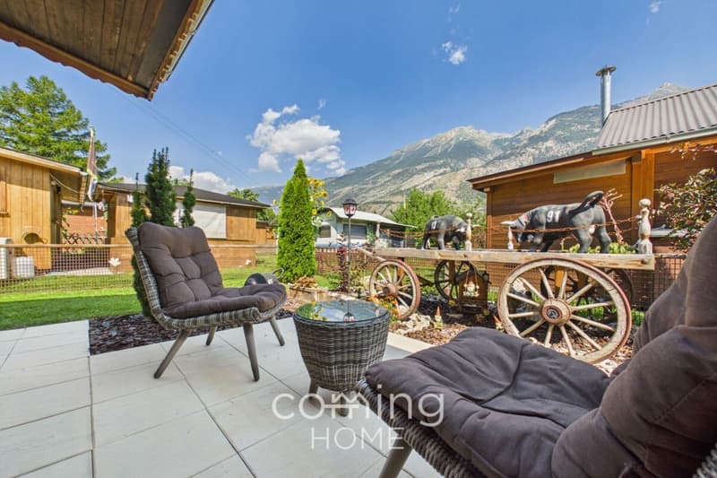 Gemütliches Mobilehome in Raron - Camping Santa Monica, ruhige Sonnenlage (4)