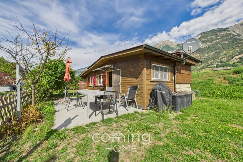 Feriendomizil in Raron - Mobilehome mit Gartenplatz, Pool und sofortiger Nutzung (6)